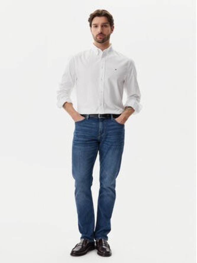 Tommy Hilfiger Koszula Core Flex MW0MW39988 Biały Regular Fit