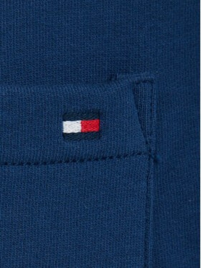 Tommy Hilfiger Szorty sportowe Crest Embroidery MW0MW42878 Niebieski Relaxed Fit