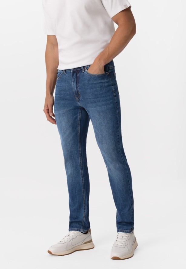 Niebieskie jeansy, Slim Fit, D-DEXTER 52