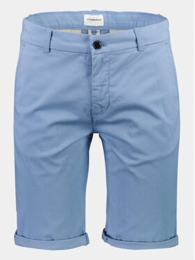 Lindbergh Szorty materiałowe 30-505044 Niebieski Slim Fit