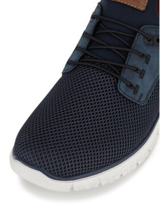 Rieker Półbuty B6652-14 Granatowy