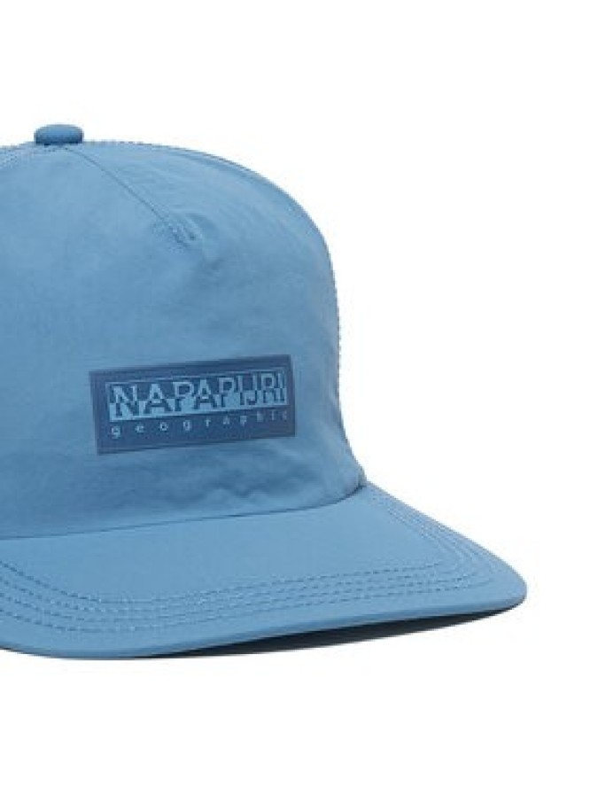 Napapijri Czapka z daszkiem F-Box Logo NP0A4IGB Niebieski