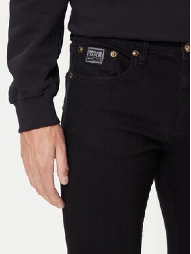 Versace Jeans Couture Jeansy 79GAB5S0 CDW00 Czarny Slim Fit