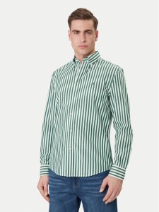 Tommy Hilfiger Koszula MW0MW42440 Zielony Regular Fit