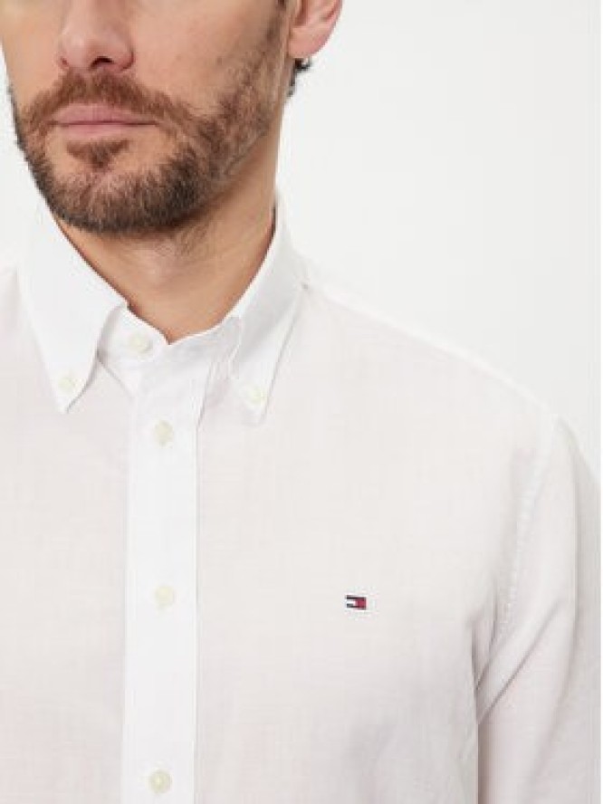 Tommy Hilfiger Koszula MW0MW35323 Biały Regular Fit