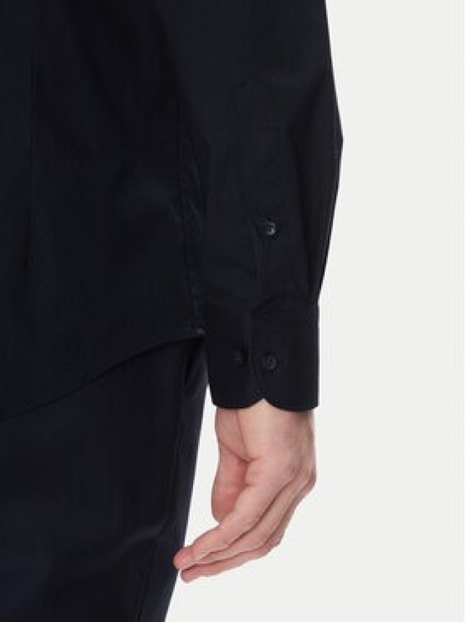 Tommy Hilfiger Koszula MW0MW39279 Granatowy Slim Fit