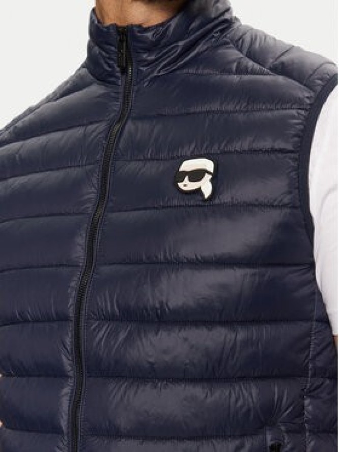 KARL LAGERFELD Kamizelka 505711 Granatowy Regular Fit