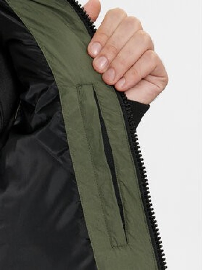 Calvin Klein Bezrękawnik Crinkle K10K110334 Zielony Regular Fit