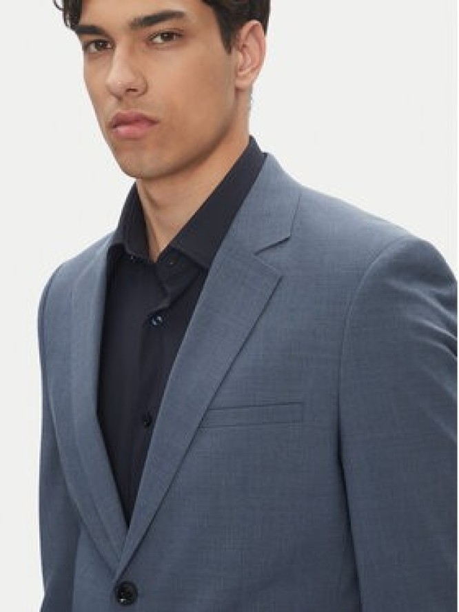 HUGO Garnitur Arti-Hesten253X 50545457 Niebieski Extra Slim Fit