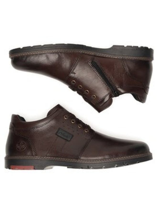 Rieker Półbuty 10511-25 Brązowy