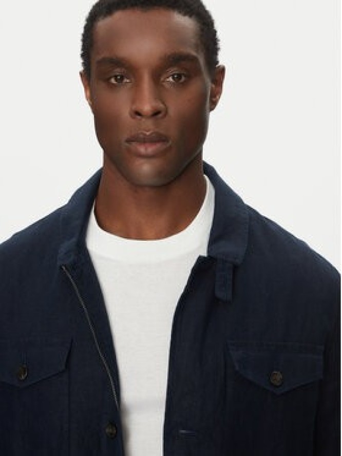 Michael Kors Kurtka przejściowa CS4205YBEY Granatowy Regular Fit