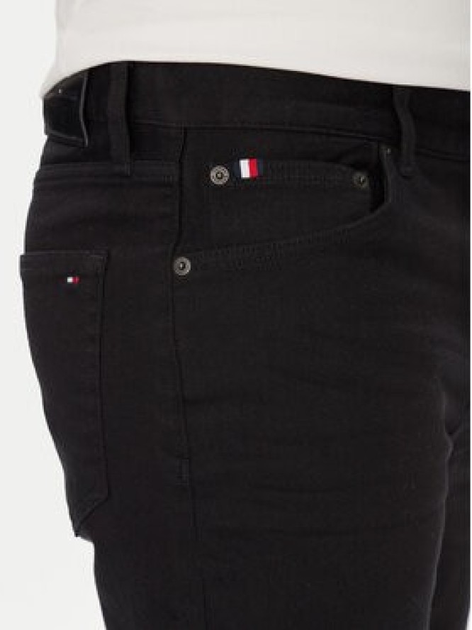 Tommy Hilfiger Jeansy Denton MW0MW40681 Czarny Straight Fit