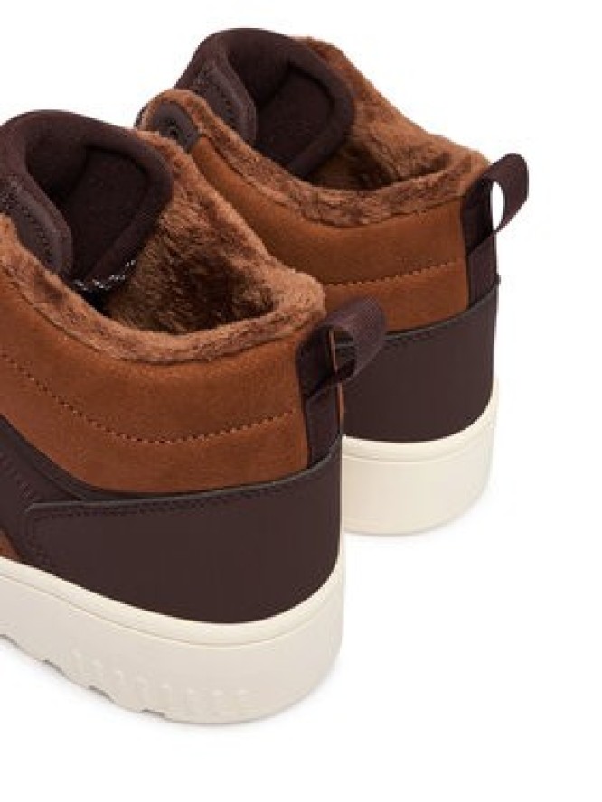 adidas Sneakersy Hoops 4.0 Mid JQ5364 Brązowy