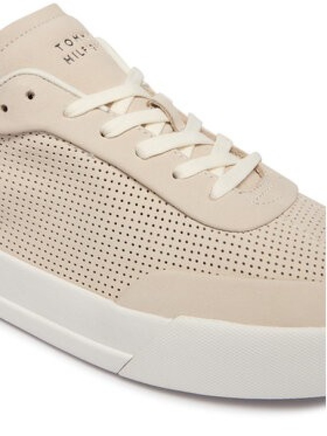 Tommy Hilfiger Sneakersy Th Court Best FM0FM05821 Beżowy