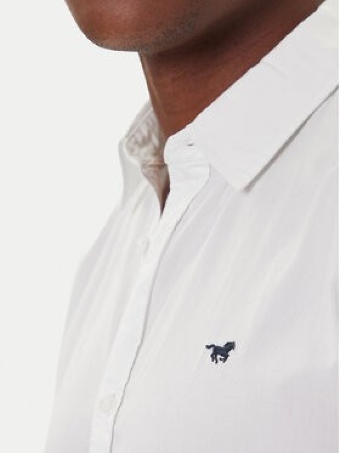 Mustang Koszula Canton 1016951 Biały Slim Fit