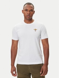 Aeronautica Militare T-Shirt 252TS1580UJ00372 Biały Regular Fit