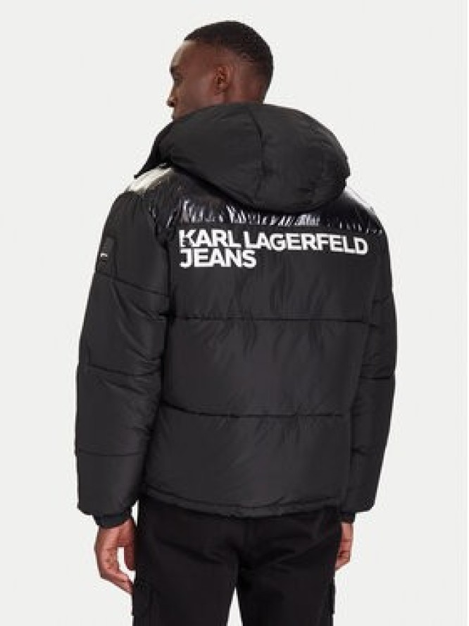 Karl Lagerfeld Jeans Kurtka zimowa A4M15031 Czarny Regular Fit