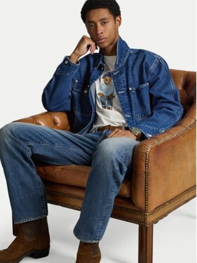 Polo Ralph Lauren T-Shirt 710B14615001 Biały Regular Fit