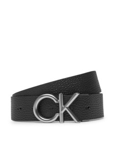 Calvin Klein Pasek Męski Ck Hallmark Logo 35Mm Adj LV04D7035G Czarny