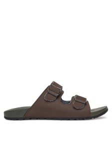 Skechers Klapki Pelem-Rolento 66042/CHOC Brązowy