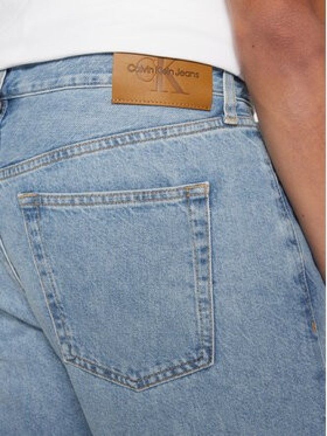 Calvin Klein Jeans Szorty jeansowe J30J327513 Niebieski Regular Fit