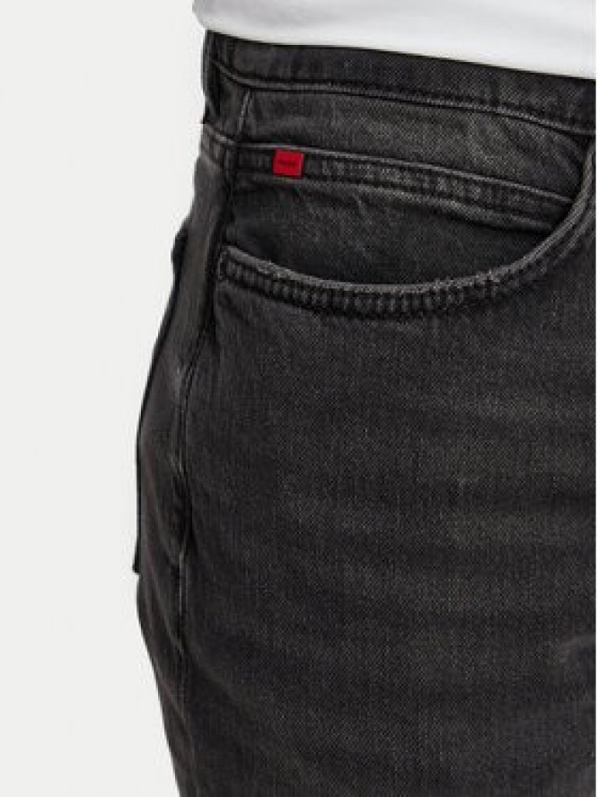 HUGO Jeansy 50561248 Szary ciemny Extra Slim Fit