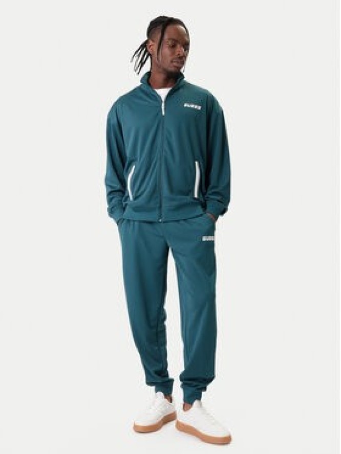 Guess Bluza Z6RQ06 KD482 Zielony Regular Fit