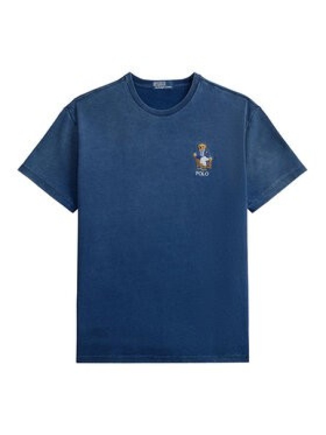 Polo Ralph Lauren T-Shirt 710B18560001 Granatowy Classic Fit