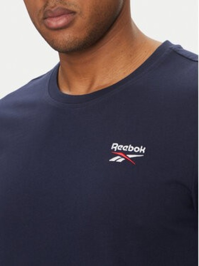 Reebok T-Shirt 100059647 Granatowy Regular Fit