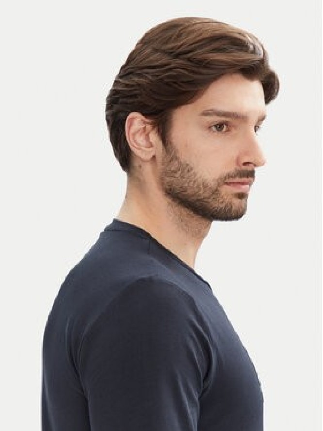 EA7 Emporio Armani Longsleeve 7M000227 AF10373 UB102 Granatowy Slim Fit