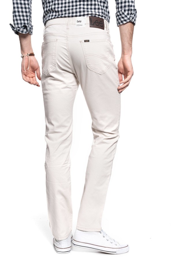 LEE RIDER MĘSKIE SPODNIE JEANSOWE WHITE SAND L701LB15 112117560