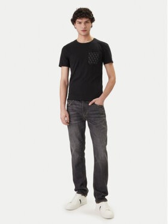 Guess T-Shirt F6GI12 K6XN4 Czarny Regular Fit