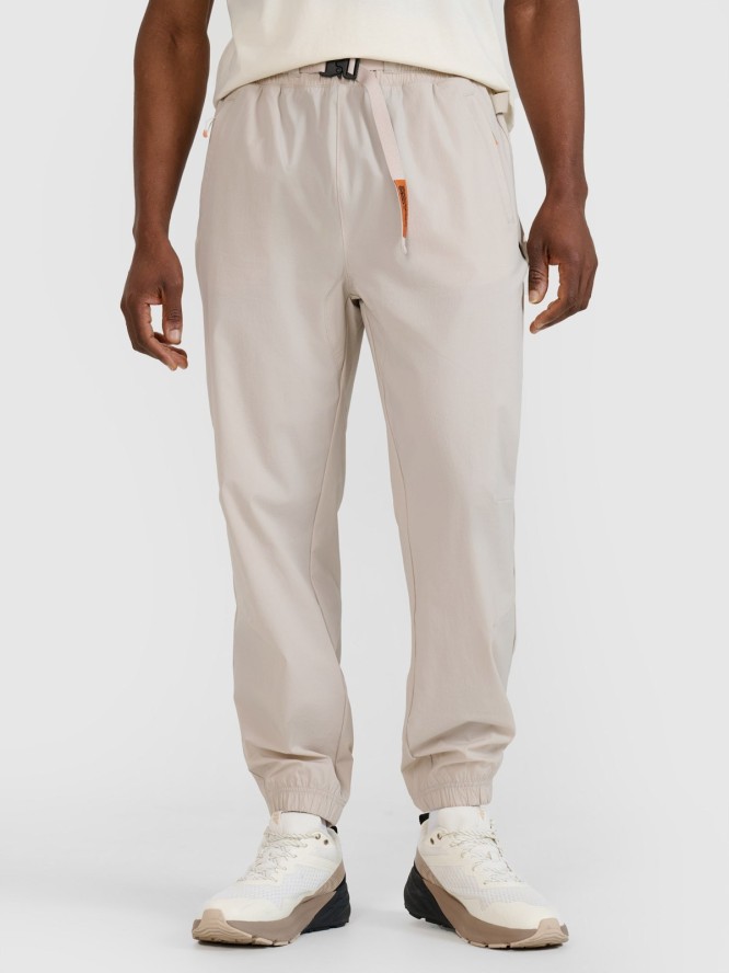 4F Spodnie casual męskie - beżowe XXL