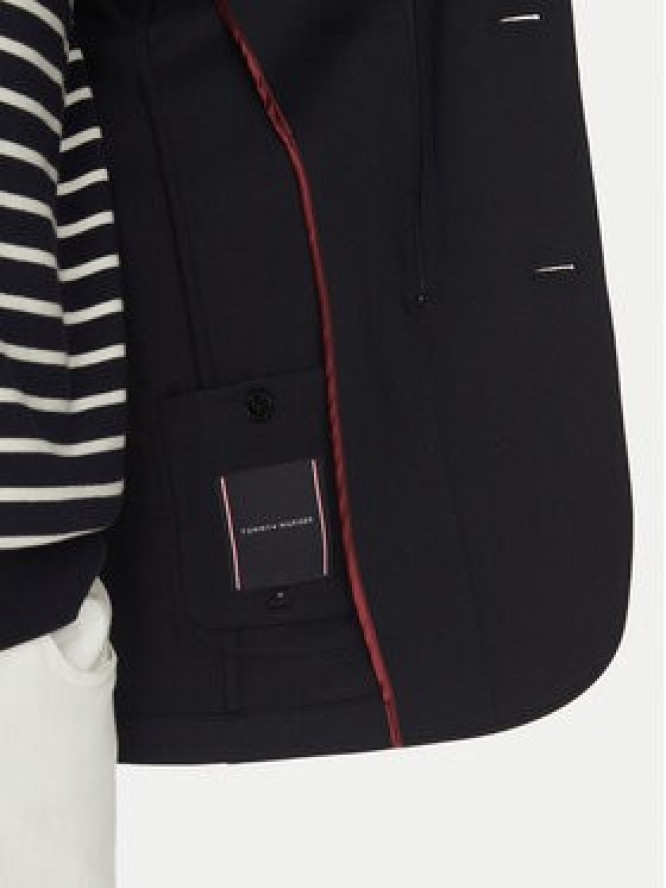Tommy Hilfiger Marynarka MW0MW39188 Granatowy Regular Fit