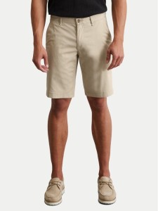 Marc O'Polo Szorty materiałowe 536 0111 15114 Beżowy Regular Fit