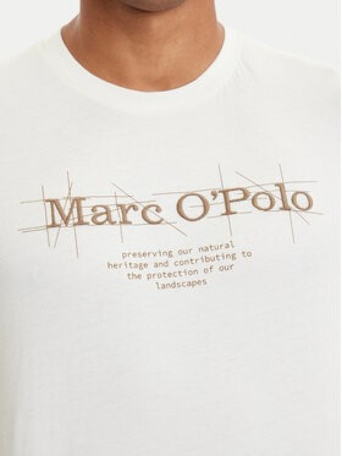 Marc O'Polo T-Shirt 528 2305 51196 Écru Regular Fit