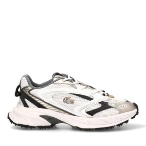 Buty Lacoste L003 Neo Shot Białe/Srebrne
