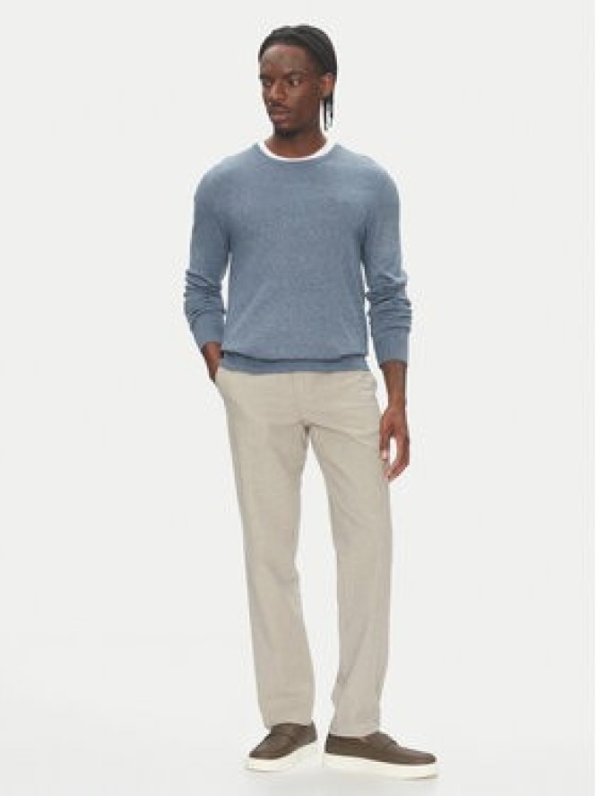 Lindbergh Sweter 30-80043 Zielony Slim Fit