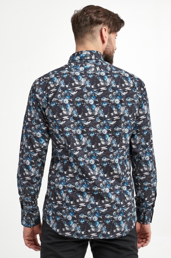 Koszula męska popelinowa KARL LAGERFELD