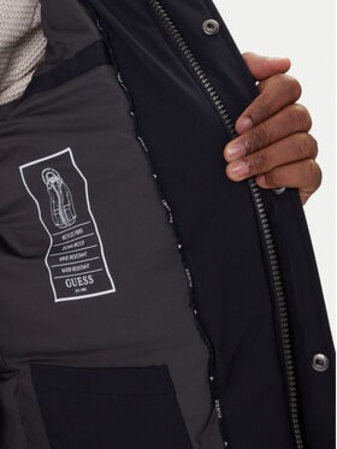 Guess Kurtka puchowa M5BL2G W2712 Granatowy Regular Fit