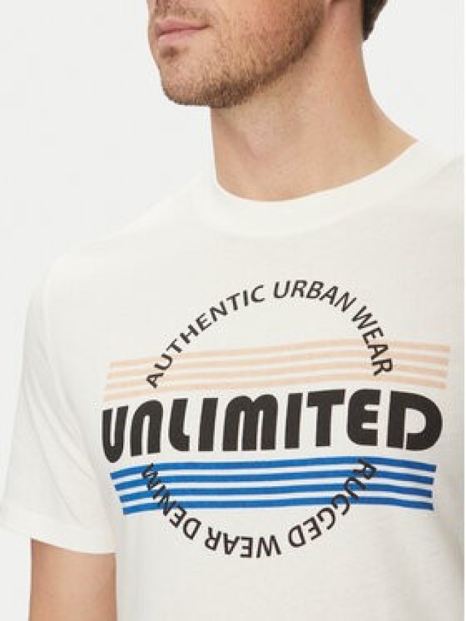 Blend T-Shirt 20718276 Biały Regular Fit