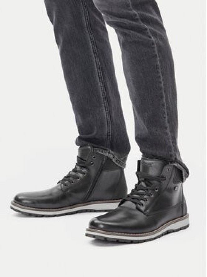 Rieker Trzewiki 38405-00 Czarny