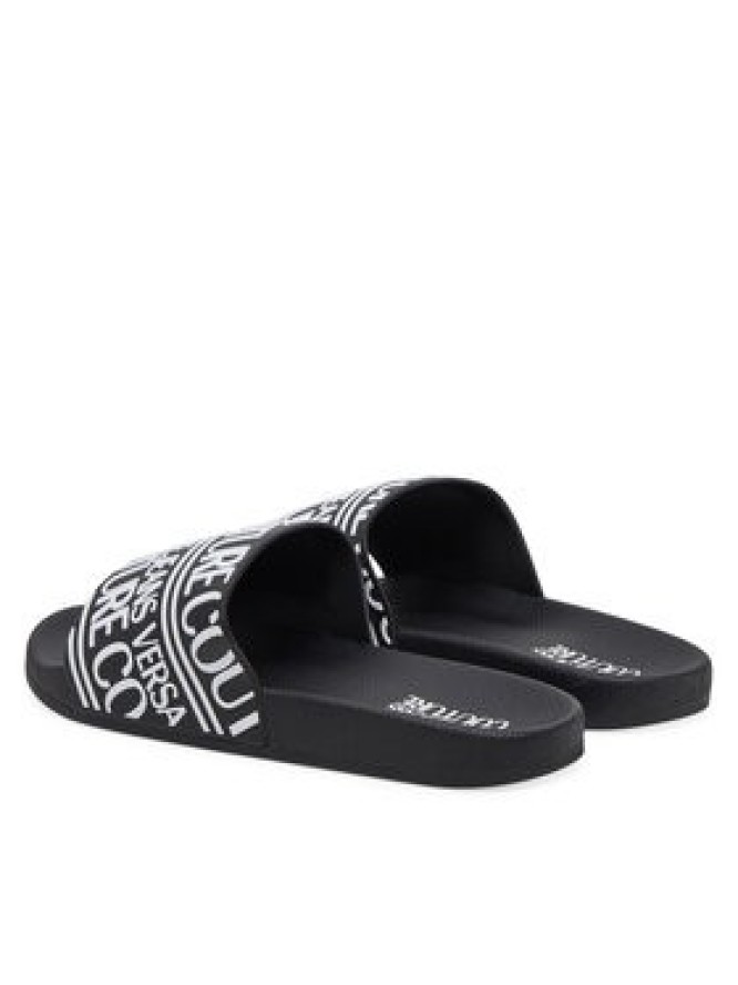 Versace Jeans Couture Klapki 78YA3SQ1 Czarny