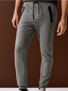 Spodnie dresowe jogger - szary