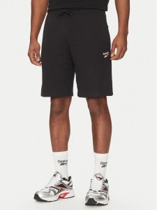 Reebok Szorty sportowe 100221791 Czarny Regular Fit