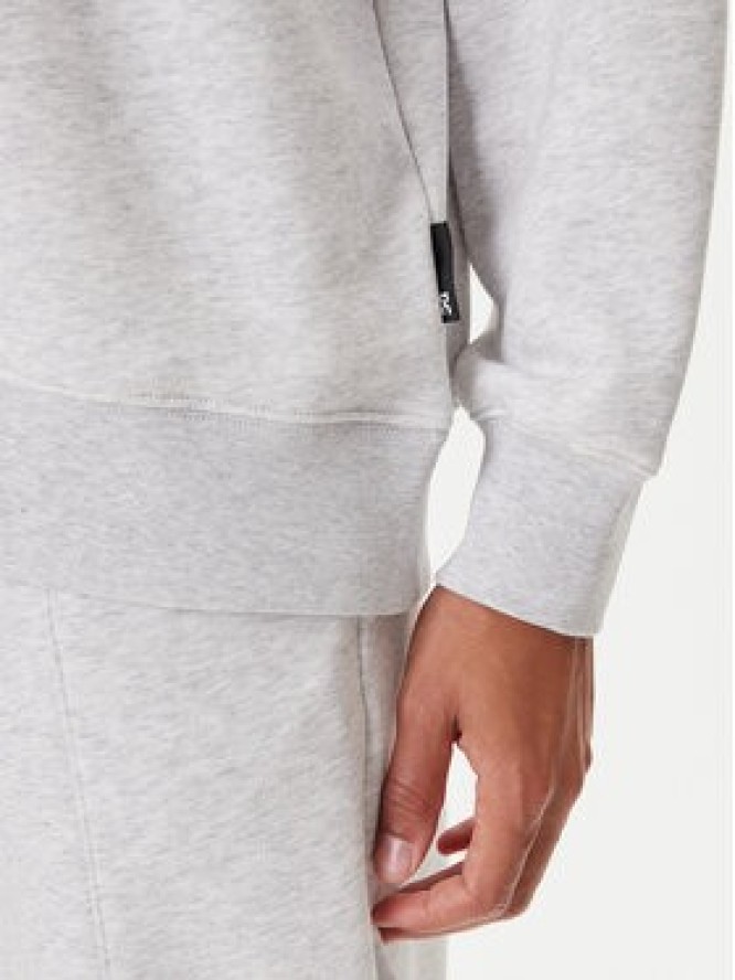 On Bluza Club Hoodie 1ME1003 Szary Relaxed Fit