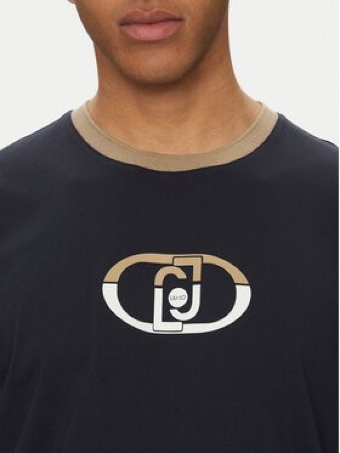 Liu Jo T-Shirt QA5275 J4819 Granatowy Regular Fit