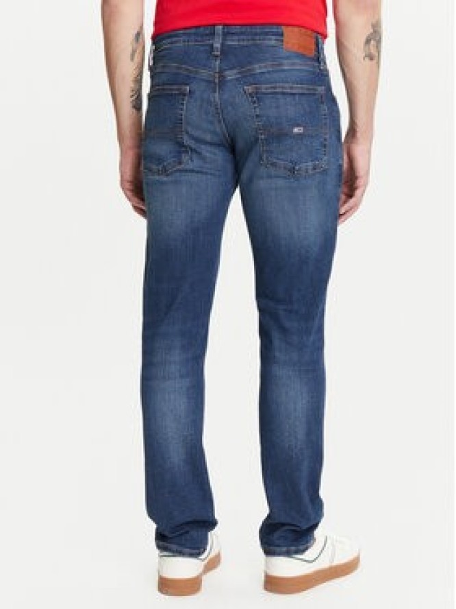 Tommy Jeans Jeansy Scanton DM0DM21890 Granatowy Slim Fit