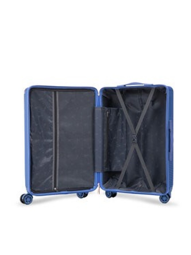 Semi Line Walizka średnia T5915-4 Niebieski