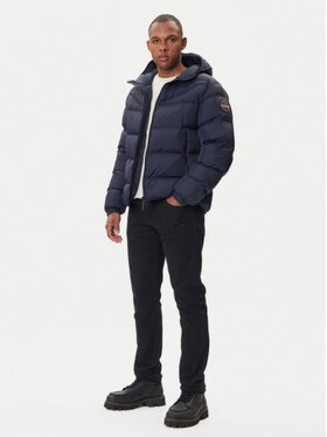Napapijri Kurtka zimowa A-Molveno NP0A88V2 Granatowy Regular Fit